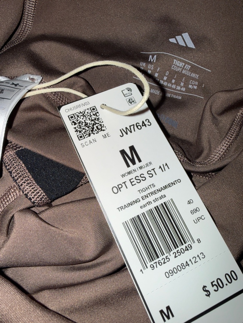 adidas Optime Essentials Full Length Leggings - Picture 6 of 8